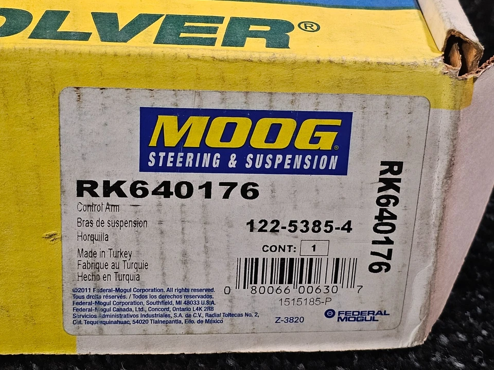 Brazo de control inferior delantero MOOG RK640176 serie R para Volkswagen Beetle 1998-2010 Foto 3 de 4