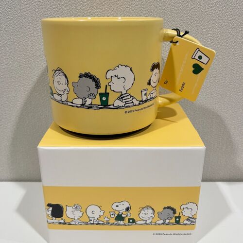 Peanuts + Starbucks Joe Kind Snoopy 2025 Mug Cup Tumbler Bottle Keychain Bag - Picture 9 of 47
