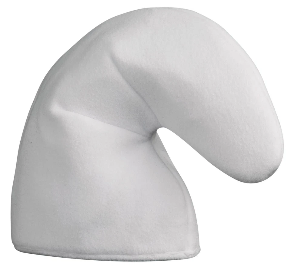 5 x Cappelli Puffo Elfo Gnomo Bianco Taglia Adulto Costume Vestito Fantasia Unisex Copricapo  - Immagine 2 di 2