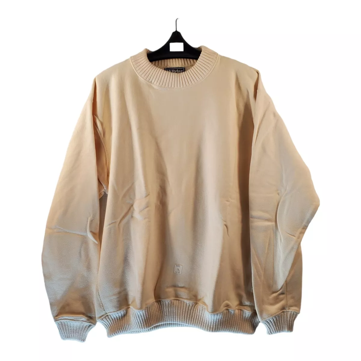 Cream color store sweater men