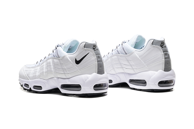 Size 10 - Nike Air Max 95 White/Black for sale online | eBay