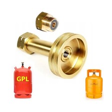 Adaptateur de remplissage Bouteille Gaz Liquide Propane GPL 1-2-3-5kg  6kg 11kg
