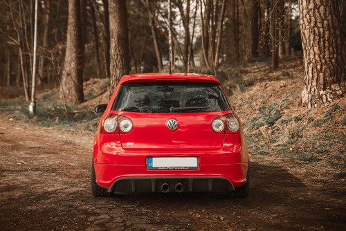 Diffuseur / partie inférieure de pare-chocs arrière Performance pour VW Golf 5 V - Picture 2 of 10