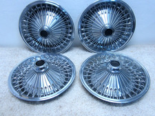 Chrysler Dodge Plymouth Oe 14 Wire Hubcap Wheel Cover Set 3880903 2fl-13