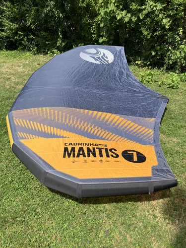 2022 Cabrinha Mantis 7m Wing – Yellow – Excellent Condition – NO REPAIRS