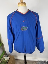 Nike Men s Size L Long Sleeve Gators Pullover Windbreaker Jacket-1685