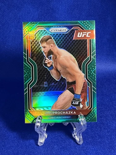 2021 Panini Prizm UFC - Green Prizm #84 Jiri Prochazka (RC)