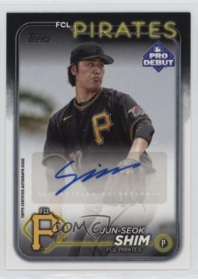 2024 Topps Pro Debut Auto Jun-Seok Shim #PD-59 Auto 12wz