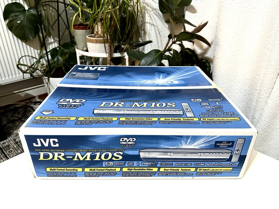 JVC M10SEKP HDMI DVD-Recorder (brandneu versiegelt) Multiformat RAM/R - Bild 3 von 4