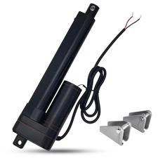 JQDML 6 Inch 6" Stroke Linear Actuator IP65 Waterproof Heavy Duty 12V 3000N/6...