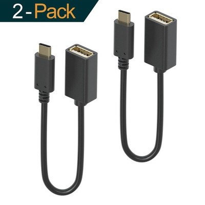 USB-OTG Adapter Kabel 2er Pack USB Typ A auf USB Typ C