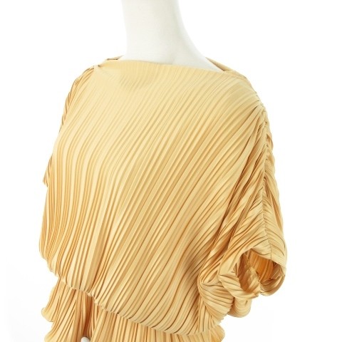 Ameri Vintage MEDITTERA Pleated Blouse Pullover 3… - image 4