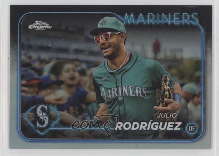 2024 Topps Chrome Image Variation Julio Rodriguez #300 ux8