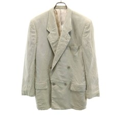 Used Christian Dior 90s Old Rayon Blend tailored jacket M cream Men's