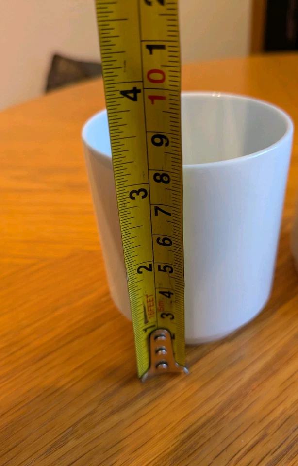 Vase Fürstenberg 8,5 Cm Hoch Porzellan Weiß - Bild 4 von 4