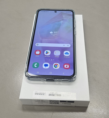 Samsung Galaxy A35 5G Black 128GB SM-A356U Dual SIM Network Unlocked