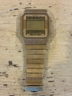 Vintage Men's Seiko sign table D409-5009 Digital alarm Watch Untested