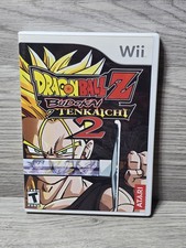 Dragon Ball Z: Budokai Tenkaichi 2 (Nintendo Wii, 2006) CIB Complete With Manual