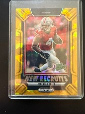 2025 Panini Prizm Draft Picks Gold Ice New Recruits JEREMIAH SMITH RC