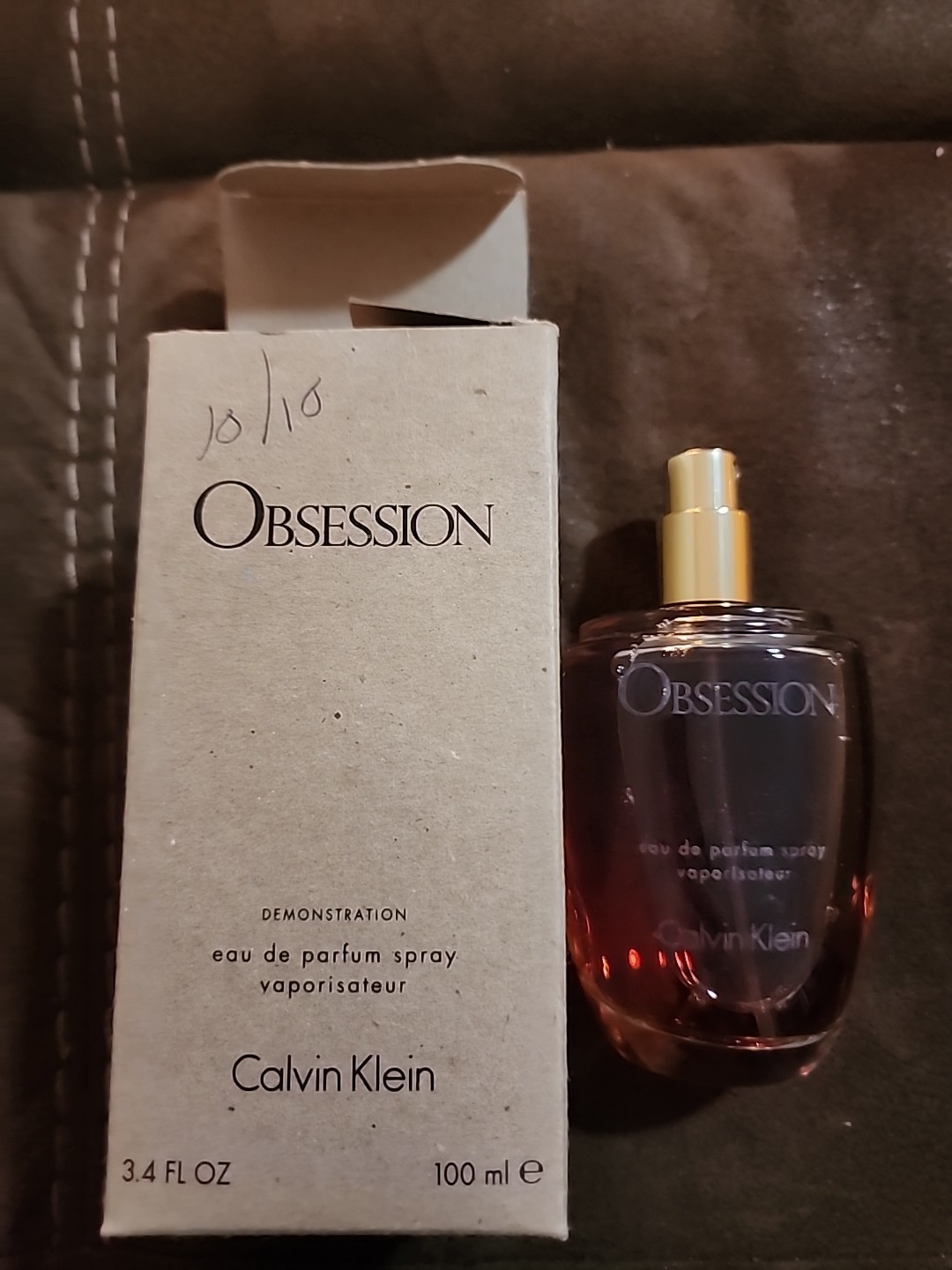 Obsession Perfume by Calvin Klein 3.4 Oz 100 ml Eau De Parfum EDP Spray Women