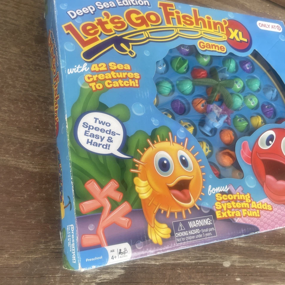 Pressman Let's Go Fishin' XL: Deep Sea Edition, Multicolor Target Exclusive - Image 2 of 4