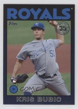 2021 Topps 1986 Baseball 35th Anniversary Series 2 Blue Kris Bubic #86B-50 0e8z