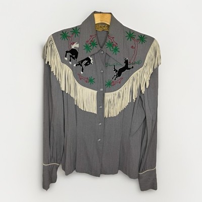 美品 40s TURNBULL'S CEETEE　ビンテージウールアンダーシャツ Vintage 40s Black Panther Chainstitch Gabardine Hillbilly Western