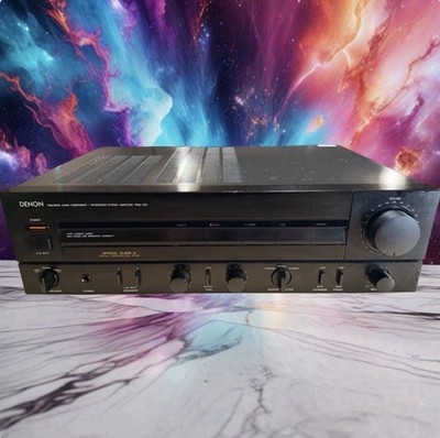 DENON PMA-720 Stereo Amplifier Optical class A Tested Works Great Good Power  