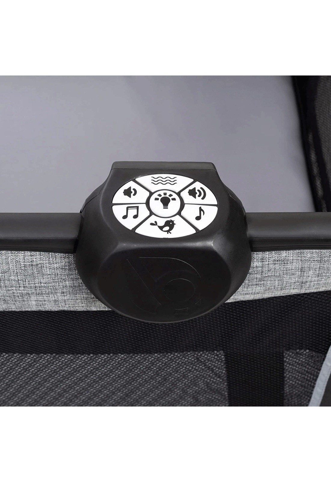 Baby Trend Retreat Twin Nursery Center w/2Bassinets & Changing Table, Quarry