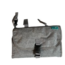Kapi Baby Portable Diaper Changing Pad Gray Smart Wipes Pocket Waterproof
