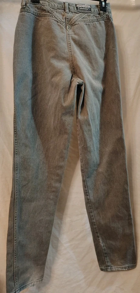 Jeans Western de colección años 90: 9/10 - 11.  Montañas Rocosas y Wranglers - Sin bolsillos traseros Foto 3 de 4