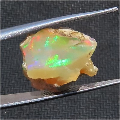 8,05 Ct Reiner Natürlicher Äthiopischer Opal Roh 13x15x8 Mm Roh Edelstein MG-32