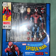 Mafex Spider-Man No. 108 Comic Paint Medicom Toy MIB USA Authentic