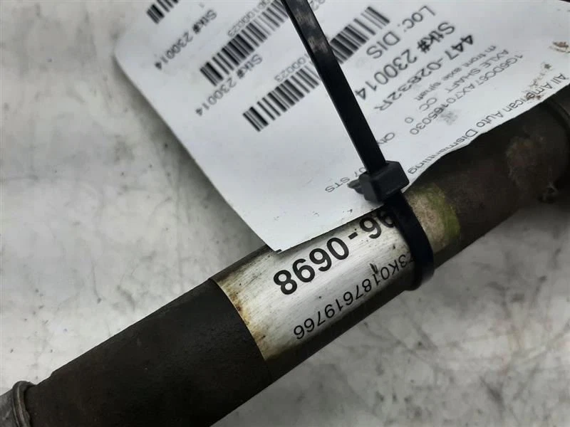 Passenger Axle Shaft Front Axle Coupe Outer Assembly 08-14 CADILLAC CTS 88957150 - Image 3 of 4