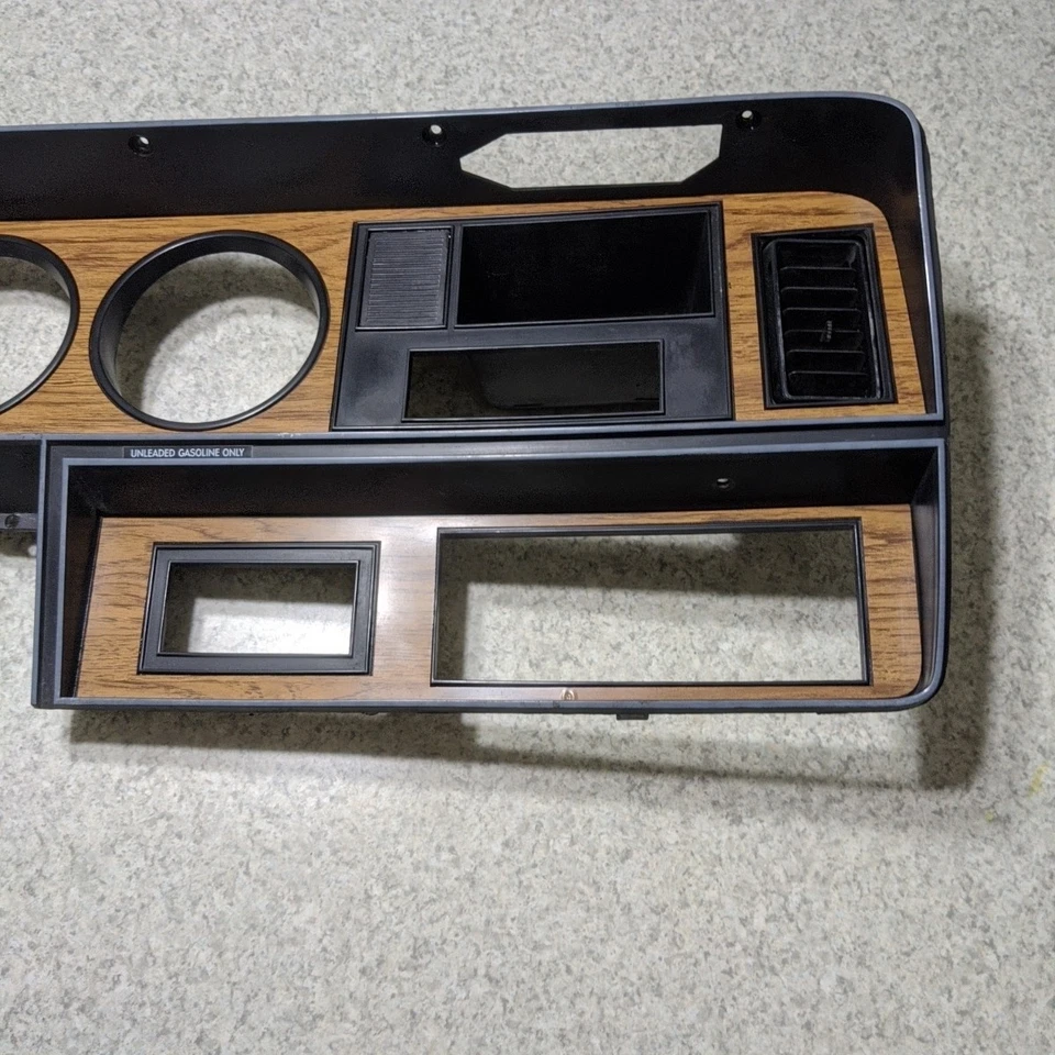 1981-1993 Dodge Ram D150 D250 D350 Ramcharger Instrument Dash Bezel Trim Panel - Image 2 of 4