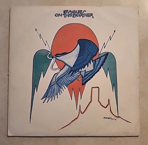 Eagles ; On the Border Vinyl LP Record (1974) Vinyl in Excellent Condition