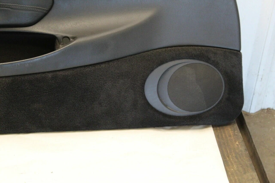 1999-2004 Porsche Boxster 986 Left  Door Panel Leatherette Black OEM Used - Изображение 4 из 4