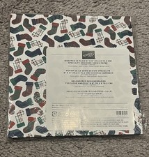 Stampin UP WRAPPED IN PLAID Designer Series Paper, Full Pack - 48 6x6 Shts DSP