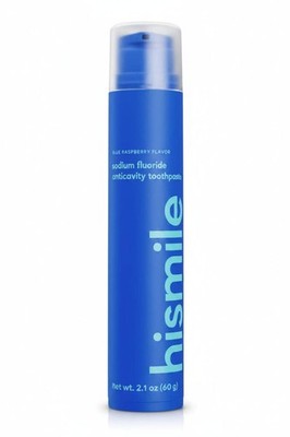 Hismile Toothpaste - Blue Raspberry - 2.1oz: Sugar-Free, Contains Fluoride