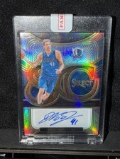 2023-24 Panini Select Dirk Nowitzki Selection Committee Auto Silver