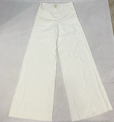 Vintage Chloe Trousers Pants White Made In France 
