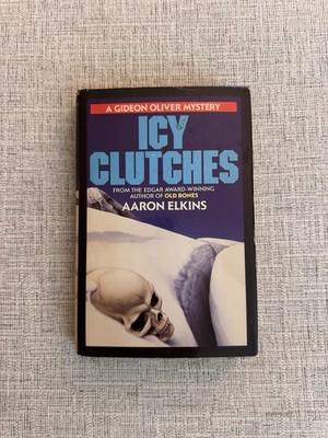 Icy Clutches Aaron Elkins Gideon Oliver Mystery 1990 Hardcover w/DJ