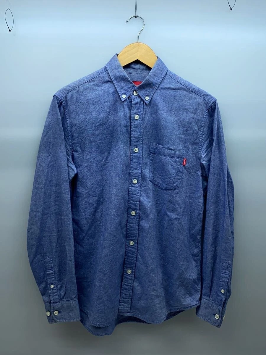 Chemise Supreme Oxford/chemise à manches longues/S/coton/idg/plaine