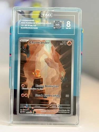 Charmander 151 IR 168/165 TAG 8