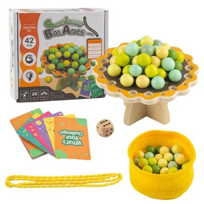 Balance Game Parent-Child Interactive Tabletop Toy Balance Bead Game