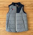 Nike Full Zip Sideline Vest Houston Texans Mens Small Nwt Nfl Training