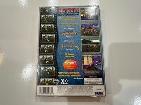 Fighters Megamix (Sega Saturn, 1997) CIB Complete w Manual & Reg Card N MINT