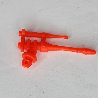 80's Kenner M.A.S.K. Original Laser Command Hornet Red Gun Mask Vehicle Part