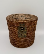 中国清朝時代　古染付　茶壺　高さ6.4㎝　タウチ　東さ6-1028☆2F 紫砂風 広東潮州 茶壺 急須 中国茶器・筋紋西施壺（赤茶） 180ml