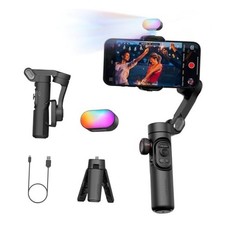 3-Axis Gimbal Stabilizer for iPhone Gimbal with RGB Magnetic Fill Smart XE Kit
